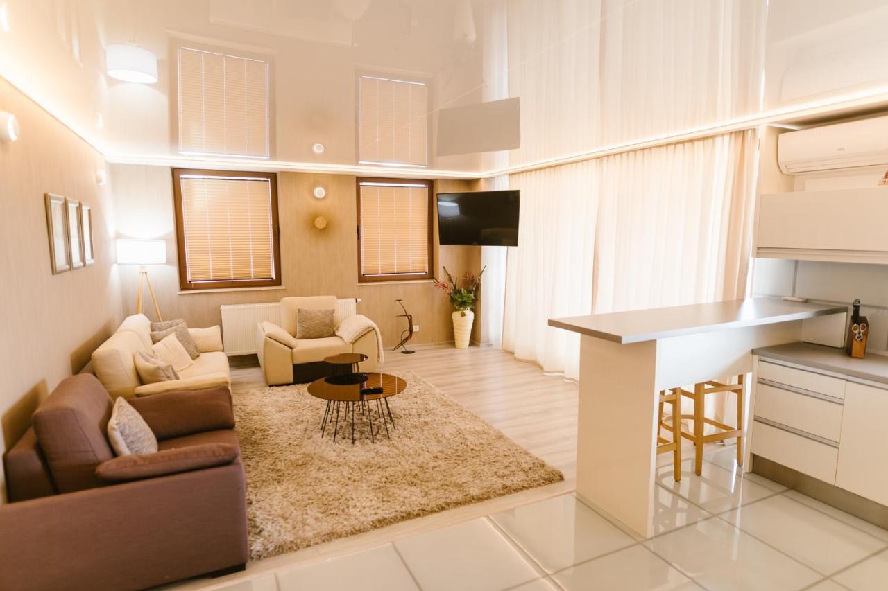 Sky View - Luxury Apartment With A Dream View Brassó Kültér fotó